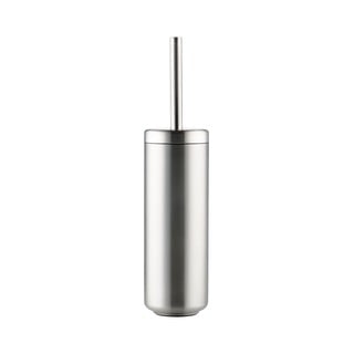 Scopino WC color argento opaco in acciaio inox Ume – Zone