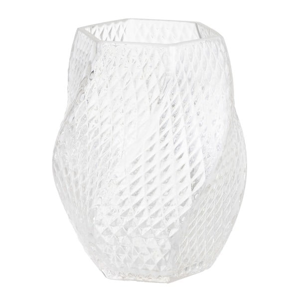 Vaso in vetro (altezza totale 17 cm) Clara – Casa Selección