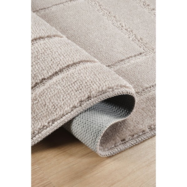 Set di tappetini per il bagno marrone chiaro 2 pz 50x80 cm Cerceve – Foutastic-image-2