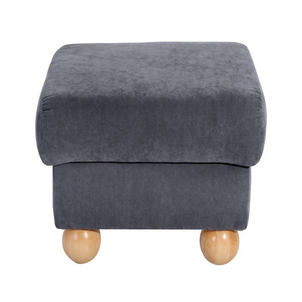 Sgabello Monarch Velor grigio - Max Winzer-image-2