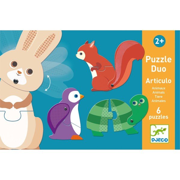 Puzzle Duo Movimento per bambini - Djeco-image-1