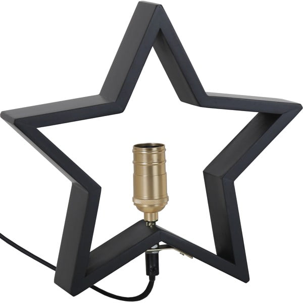 Decorazione luminosa nera con motivo natalizio Lysekil - Star Trading-image-2