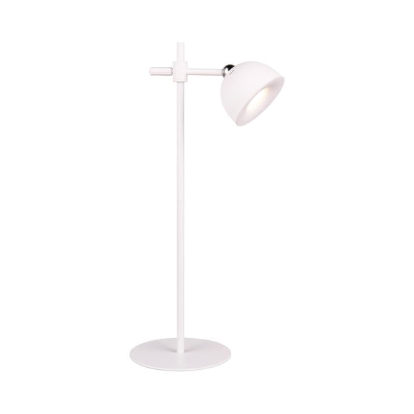 Lampada da tavolo LED bianca dimmerabile con clip (altezza 41 cm) Maxima - Trio
