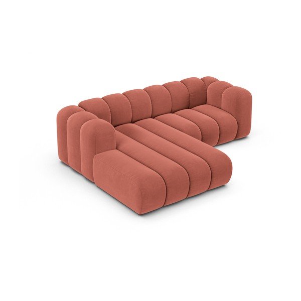 Divano angolare salmone ad angolo sinistro Lupine - Micadoni Home-image-2