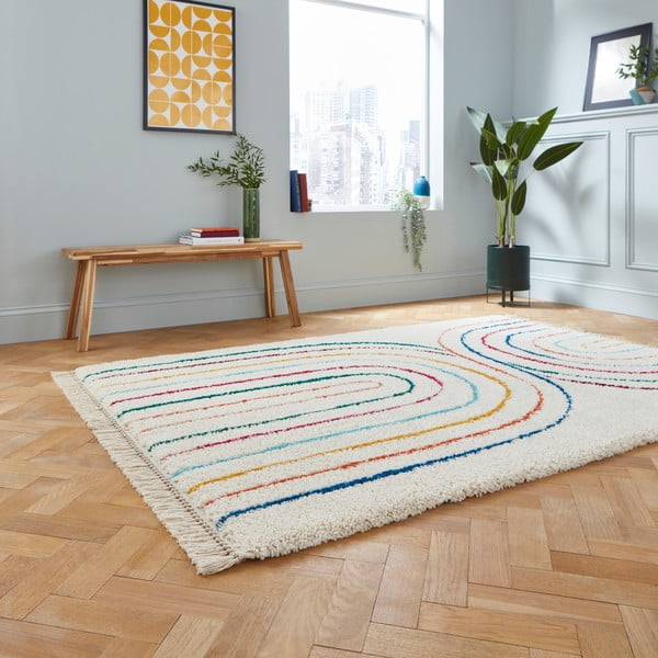 Tappeto beige 290x200 cm Boho - Think Rugs-image-2