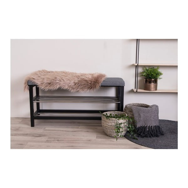 Pelliccia sintetica marrone 50x85 cm - House Nordic-image-2