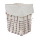 Cesta per il bucato burgundy in metallo 64 l Store-It – Mette Ditmer Denmark