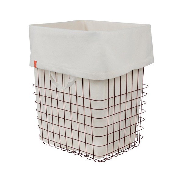 Cesta per il bucato burgundy in metallo 64 l Store-It – Mette Ditmer Denmark