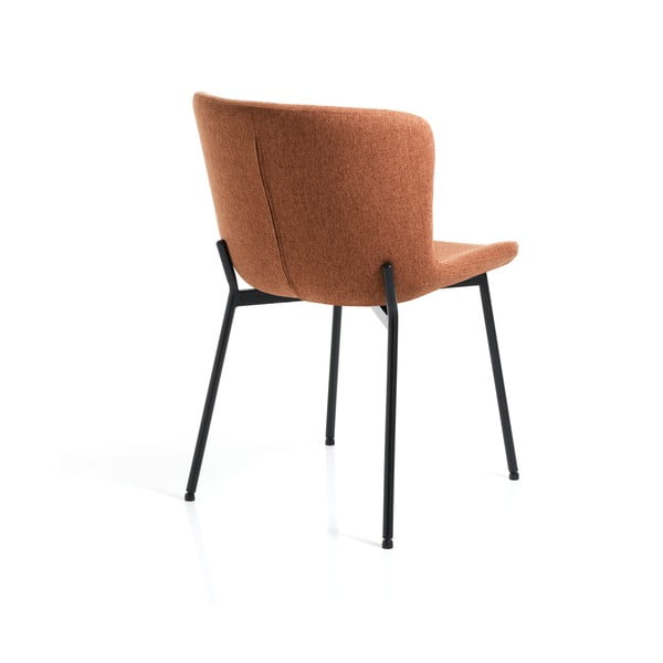 Sedie da pranzo in set arancioni 2 pz Snug – Tomasucci-image-4