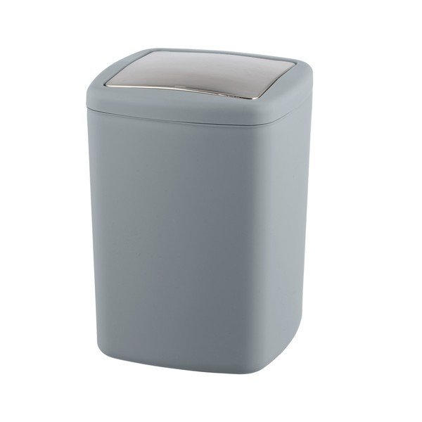 Cestino grigio L, altezza 28,5 cm Barcelona - Wenko