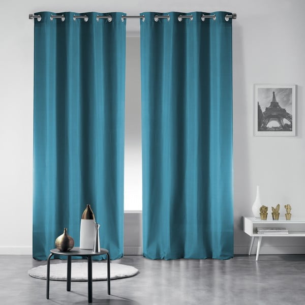 Tenda oscurante blu 135x280 cm Occult - douceur d'intérieur-image-4