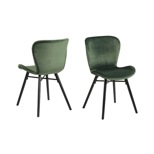 Zelená jídelní židle Actona Batilda