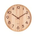Orologio da parete marrone chiaro in legno di tiglio Medio, ø 40 cm Pure - Karlsson