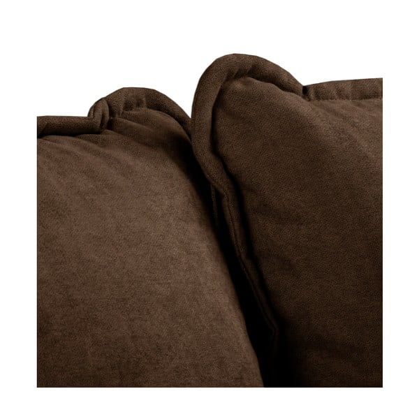 Divano angolare marrone scuro (angolo destro) Beata - Ropez-image-1