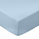 Lenzuolo con angoli blu in percalle di cotone 90x190 cm Cotton Percale – Bianca