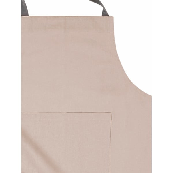Grembiule da cucina in cotone beige - Tiseco Home Studio-image-2
