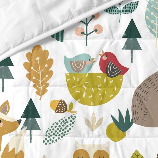 Copriletto in cotone per bambini 260x180 cm Harvestwood - Moshi Moshi-image-1