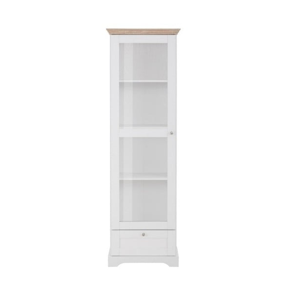 Vetrina in legno bianco Anika - Støraa