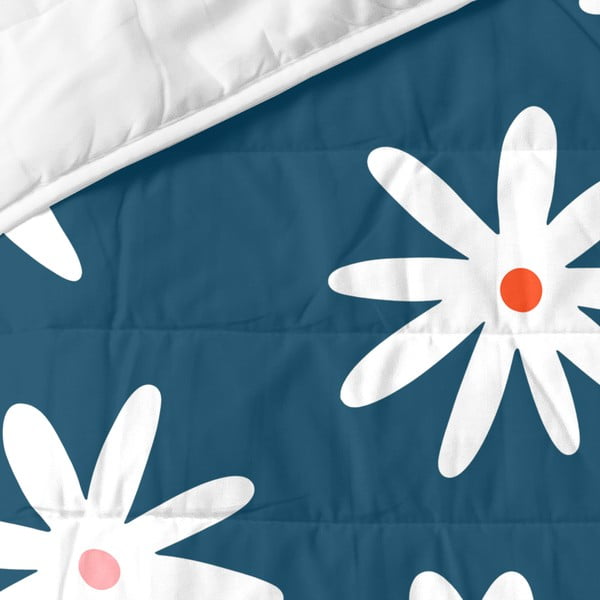 Copriletto trapuntato blu 270x260 cm Margaret - Aware-image-3