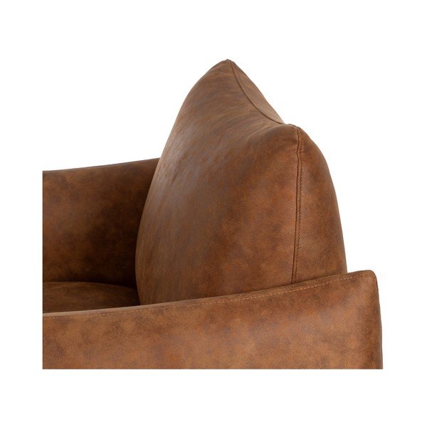 Poltrona marrone cognac Marron - Ixia-image-4