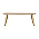 Tavolo da pranzo in rovere massiccio 100x180 cm Tablo – WOOOD