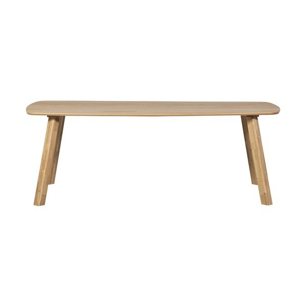 Tavolo da pranzo in rovere massiccio 100x180 cm Tablo – WOOOD