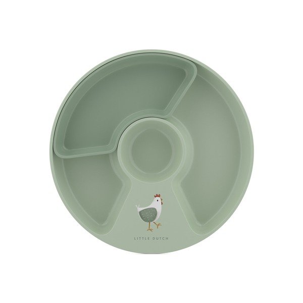 Set da pranzo per bambini in plastica 3 pz Little Farm – Mepal-image-4