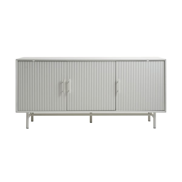 Cassettiera grigia 160x75x45 cm Palma – Unique Furniture