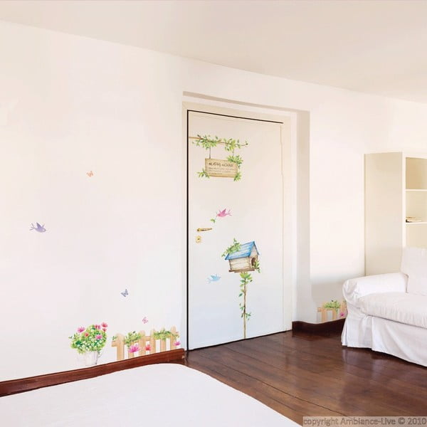 Set di adesivi murali Happy House, 42x30 cm - Ambiance-image-1