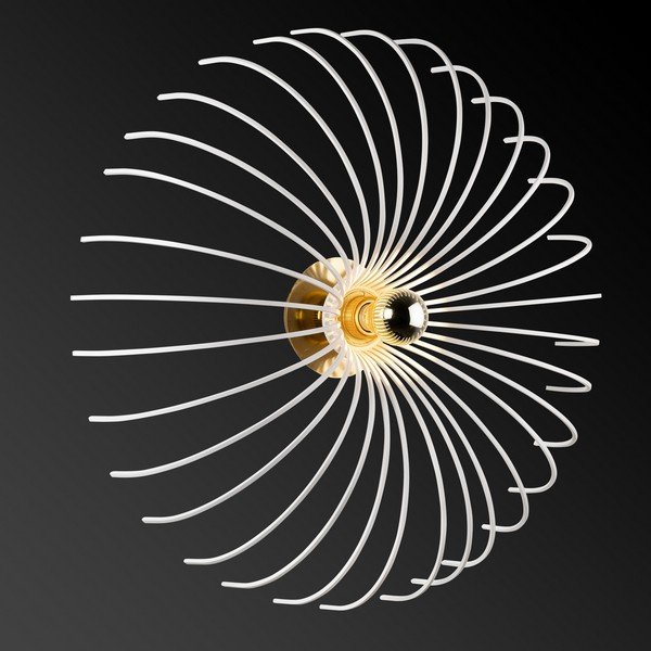 Lampada da parete bianca Lion - Homemania Decor-image-3