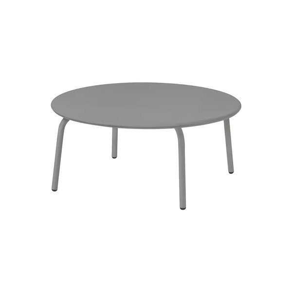Tavolino da giardino rotondo in metallo ø 80 cm Yua – Blomus