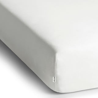 Lenzuolo con angoli bianco in jersey 220x200 cm Amber – Restilo