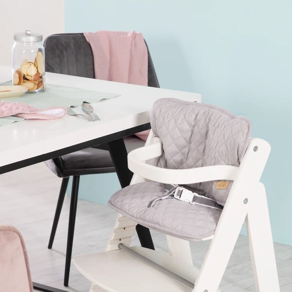 Inserto per sedia da pranzo grigio chiaro Roba style - Roba-image-3