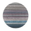 Tappeto rotondo lavabile blu-grigio ø 120 cm - Vitaus