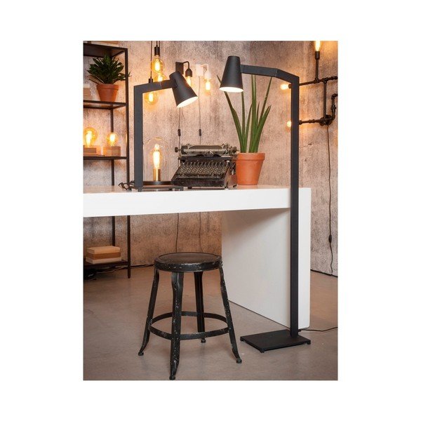 Lampada da tavolo nera con paralume in metallo (altezza 60 cm) Biarritz - it's about RoMi-image-4