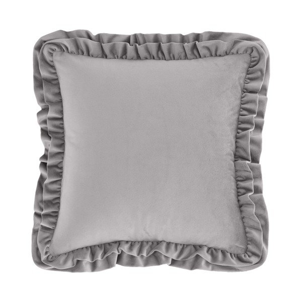 Cuscino decorativo in velluto 43x43 cm Velvet Double Frill – Catherine Lansfield