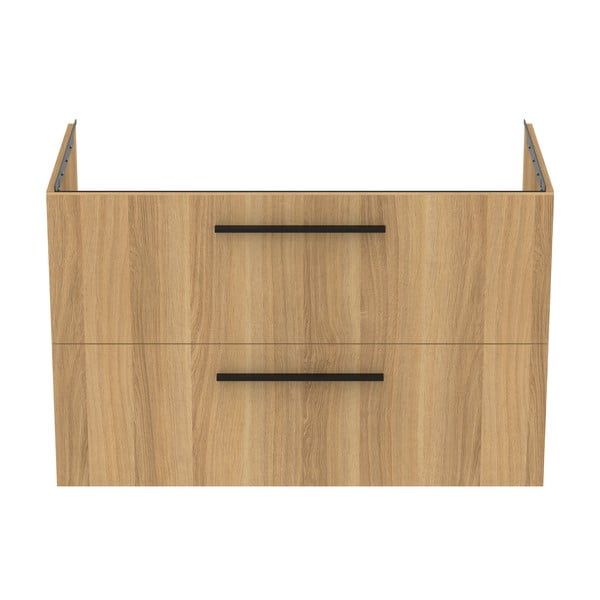 Mobile per lavabo in rovere naturale a sospensione 100x63 cm i.Life B - Ideal Standard