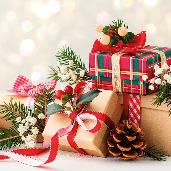 Set di tovaglioli 20 pz 33x33 cm Noel – Homéa