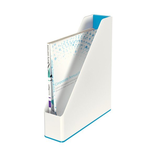 Portariviste bianco e blu WOW - Leitz-image-2