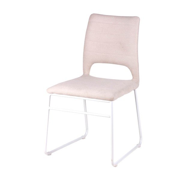 Set di 4 sedie da pranzo Nessa rosa chiaro - sømcasa-image-1