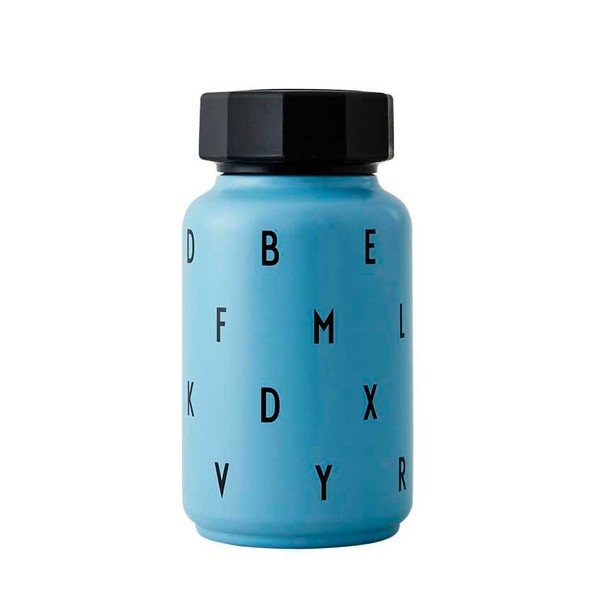 Bottiglia termica blu per bambini, 330 ml - Design Letters