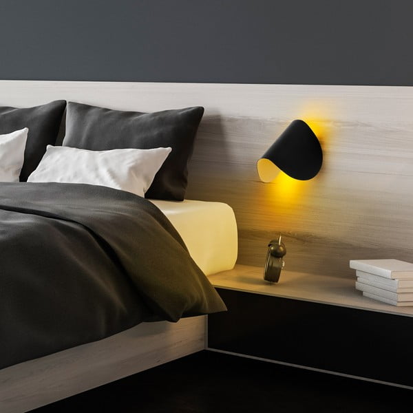 Lampada da parete a LED nera Heybe - Opviq lights-image-3