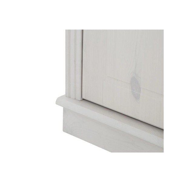 Libreria in legno di pino bianco 296x223 cm Anita - Støraa-image-3