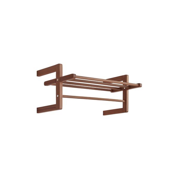 Appendiabiti colore naturale scuro in pino massiccio 70x30 cm Eddison – Jotex