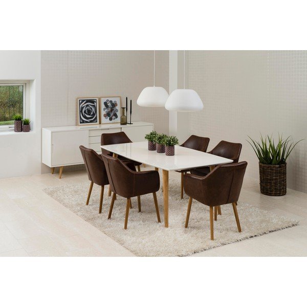 Poltrona marrone Nora - Actona-image-1