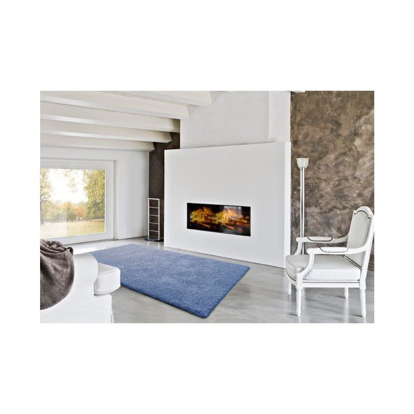 Tappeto blu Norge, ⌀ 133 cm - Universal-image-2