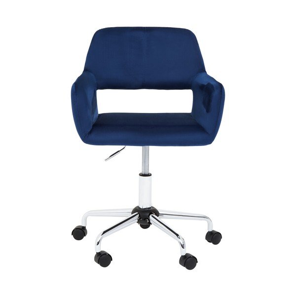 Sedia da ufficio blu imbottito Brent – Premier Housewares-image-2