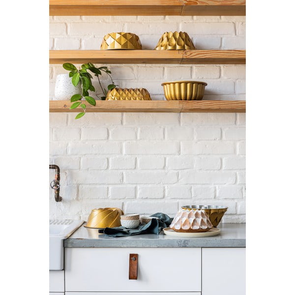 Stampo da forno in alluminio fuso di colore dorato Majestice - Bonami Selection-image-2