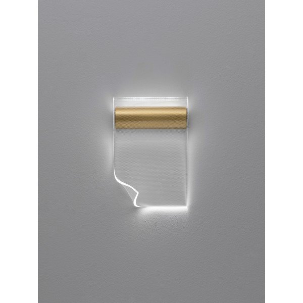 Lampada da parete LED dorata in alluminio Argo – Nova Luce-image-1