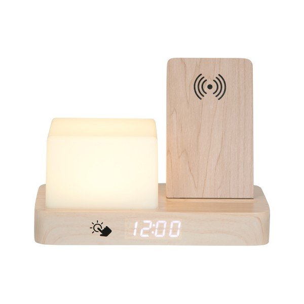 Sveglia digitale/da tavolo con ricarica wireless Retro LED Night Light – Karlsson